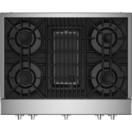 JennAir - RISE 36" Built-In Gas Cooktop - Stainless Steel