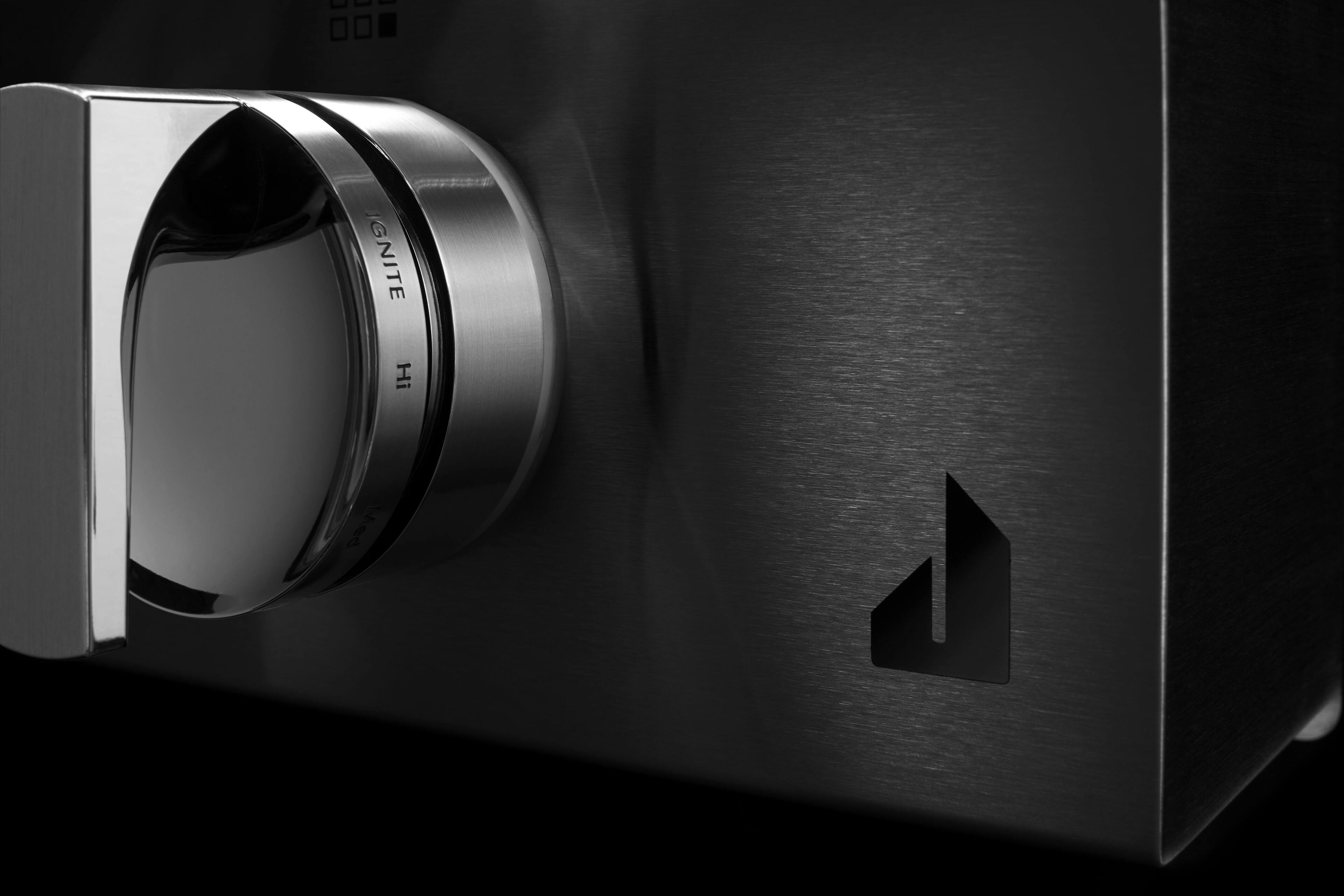 Alt View 16. JennAir - NOIR 48" Built-In Gas Cooktop with Grill - Stainless steel.