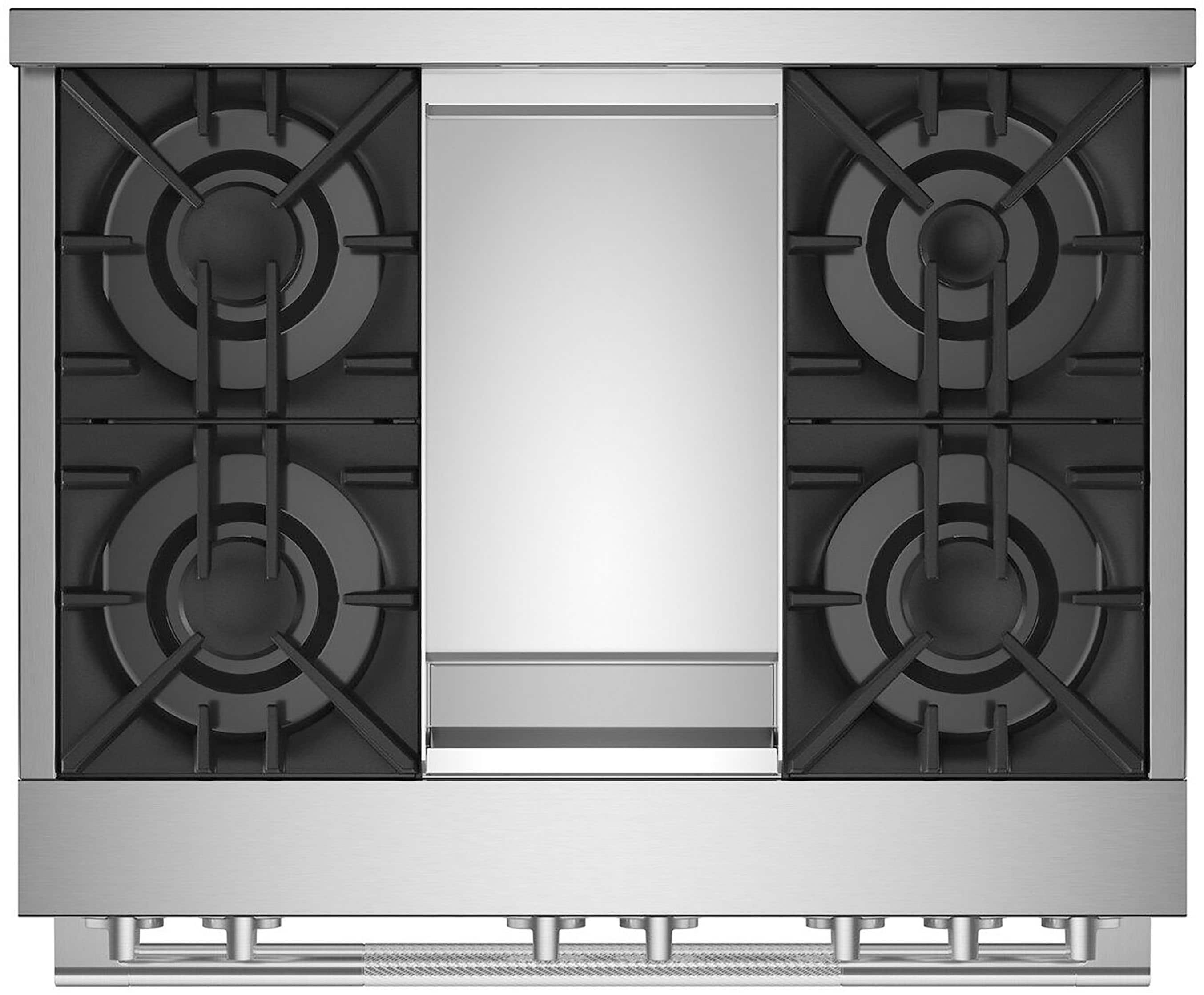 Jennair Rise 5.1 Cu. Ft. Self-cleaning Freestanding Gas Convection 