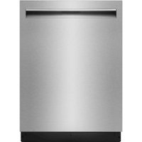 JennAir - TriFecta 24" Top Control Built-In Dishwasher with Stainless Steel Tub - Stainless steel - Front_Zoom