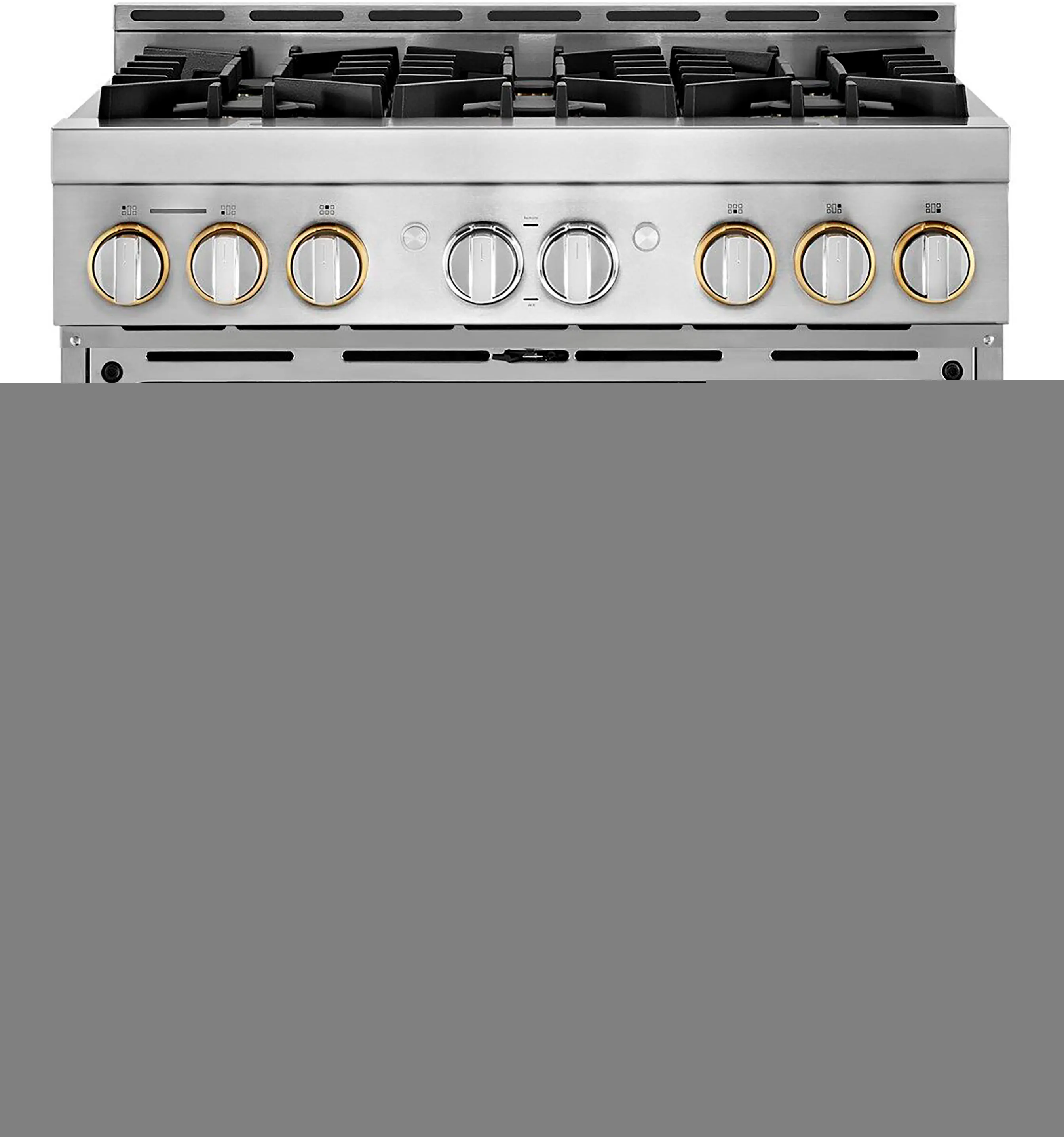 Alt View 22. JennAir - RISE 5.1 Cu. Ft. Self-Cleaning Freestanding Gas Convection Range - Stainless Steel.