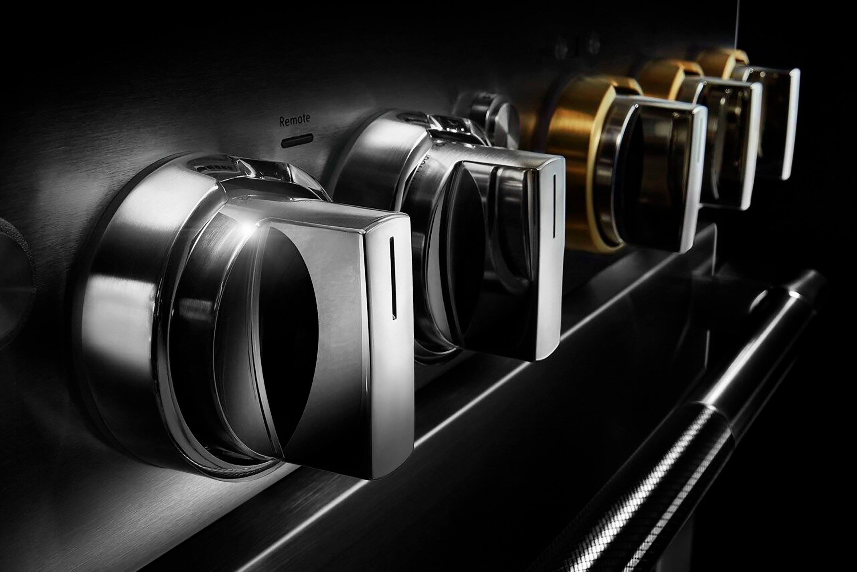 Alt View 12. JennAir - RISE 6.3 Cu. Ft. Self-Cleaning Freestanding Double Oven Gas Convection Range - Stainless Steel.