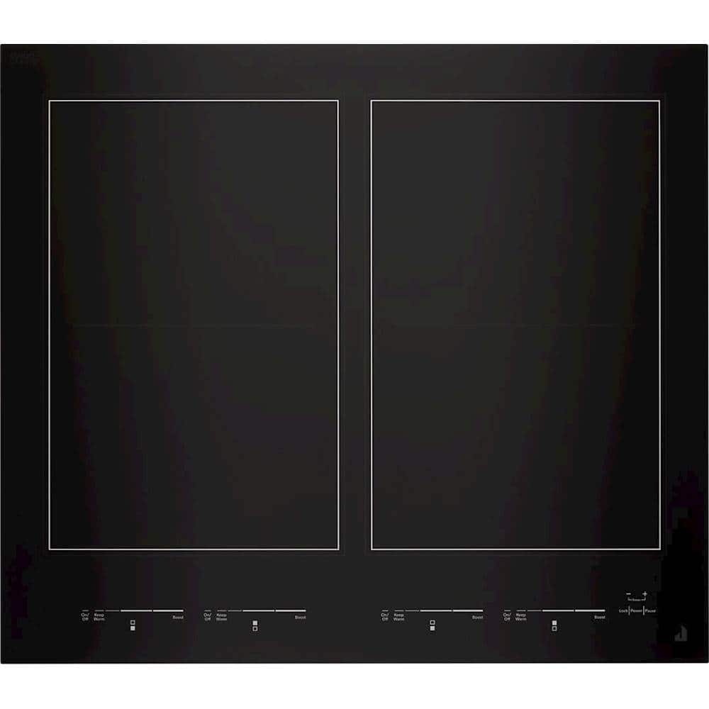 JennAir - 24" Built-In Electric Induction Cooktop - Black - Front_Zoom
