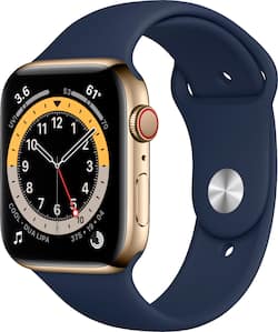 Apple Watch Series 6 (GPS + Cellular) 44mm Gold Stainless Steel Apple Watch Series 6 (GPS + Cellular) 44mm Gold Stainless Steel