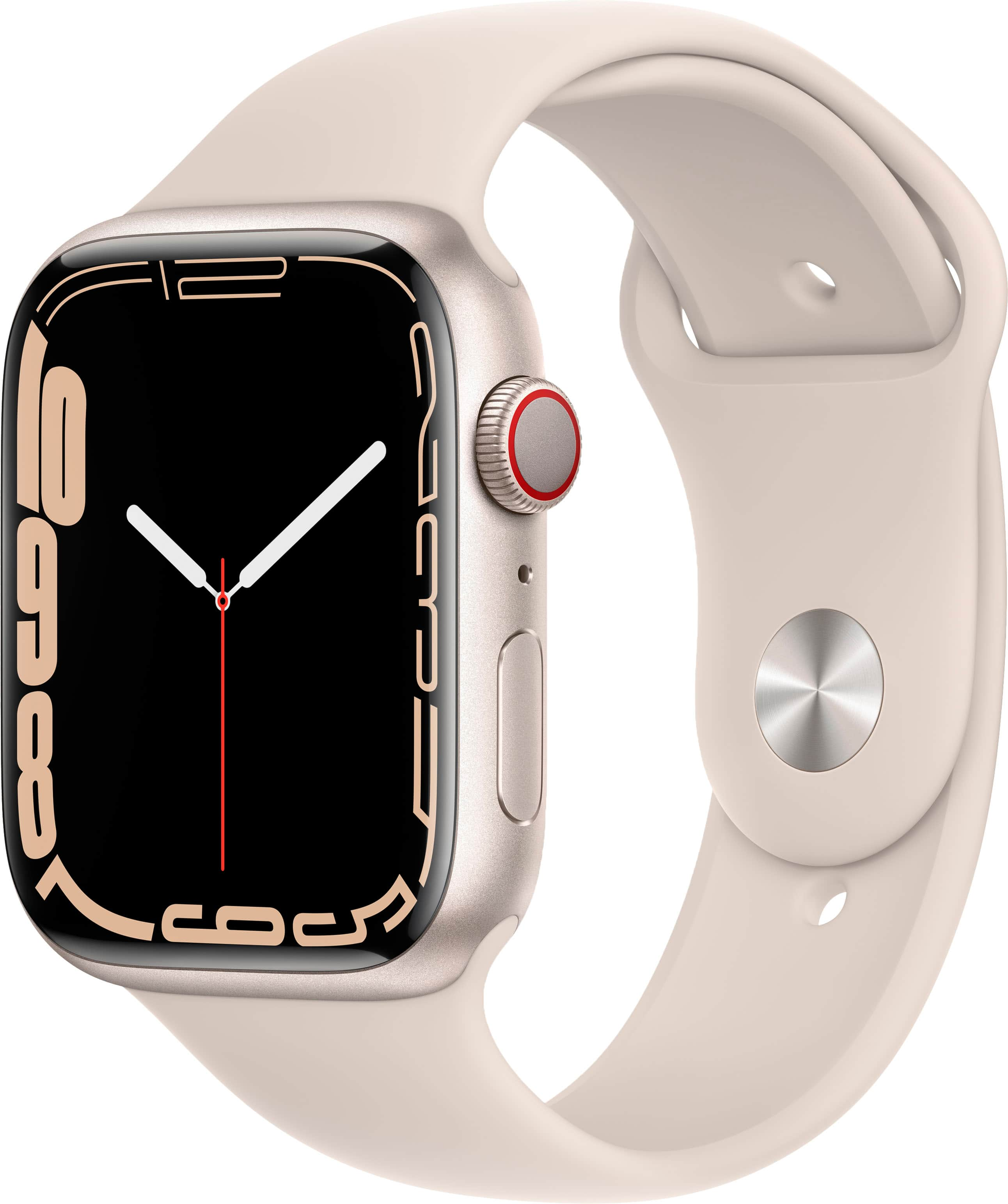 Apple Watch Series 7 (GPS + Cellular) 45mm Aluminum - Best Buy