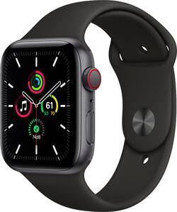 Apple Watch SE (GPS + Cellular) 44mm Space Gray Aluminum Case with Apple Watch SE (GPS + Cellular) 44mm Space Gray Aluminum Case with