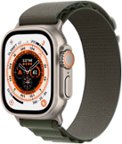 Apple Watch Ultra [GPS + Cellular 49mm] Titanium Case with Midnight Ocean  Band, One Size (Renewed)