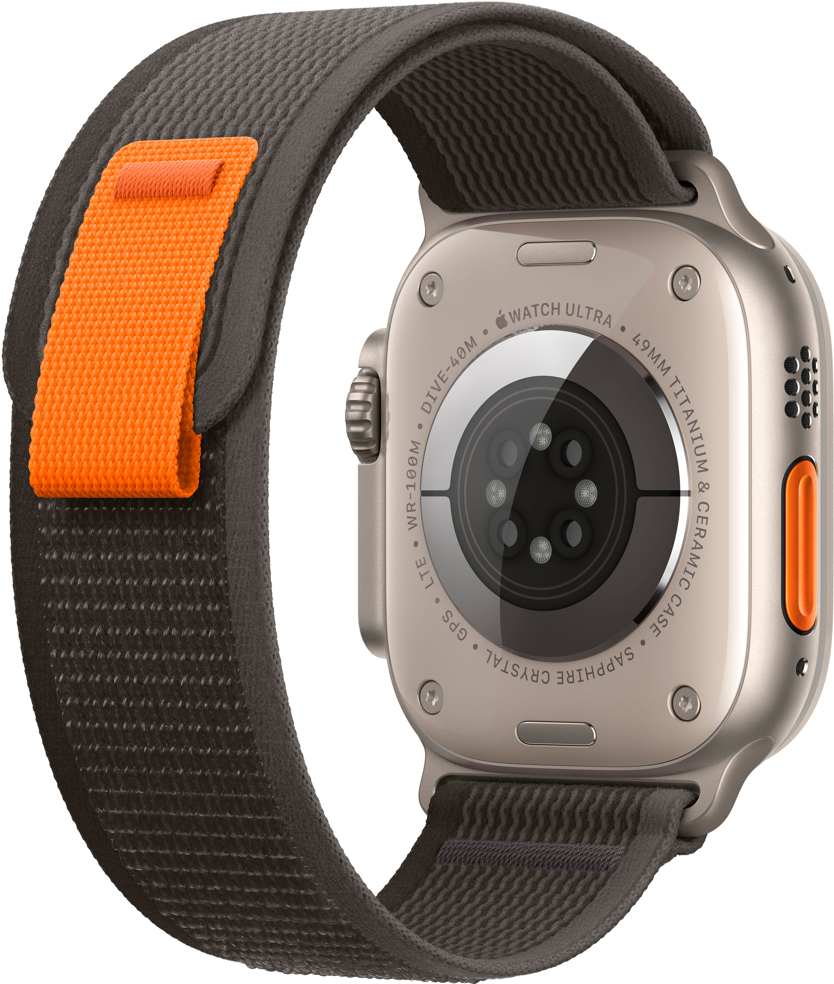 Apple Watch Ultra (GPS + Cellular) 49mm Titanium Case with Black