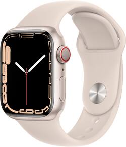 Apple Watch Series 7 (GPS + Cellular) 41mm Aluminum Case with Apple Watch Series 7 (GPS + Cellular) 41mm Aluminum Case with