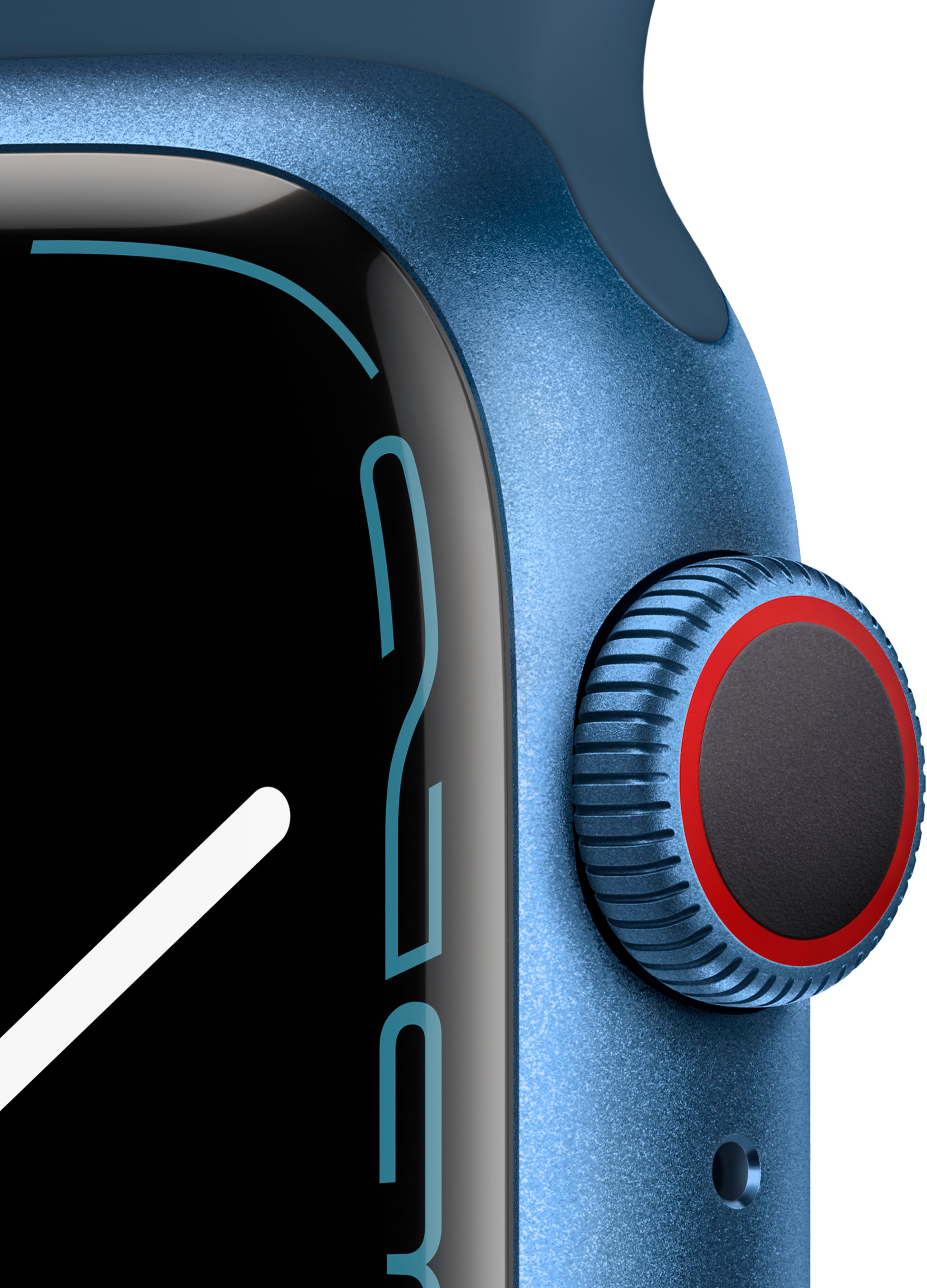 Best Buy: Apple Watch Series 7 (GPS + Cellular) 41mm Blue Aluminum 