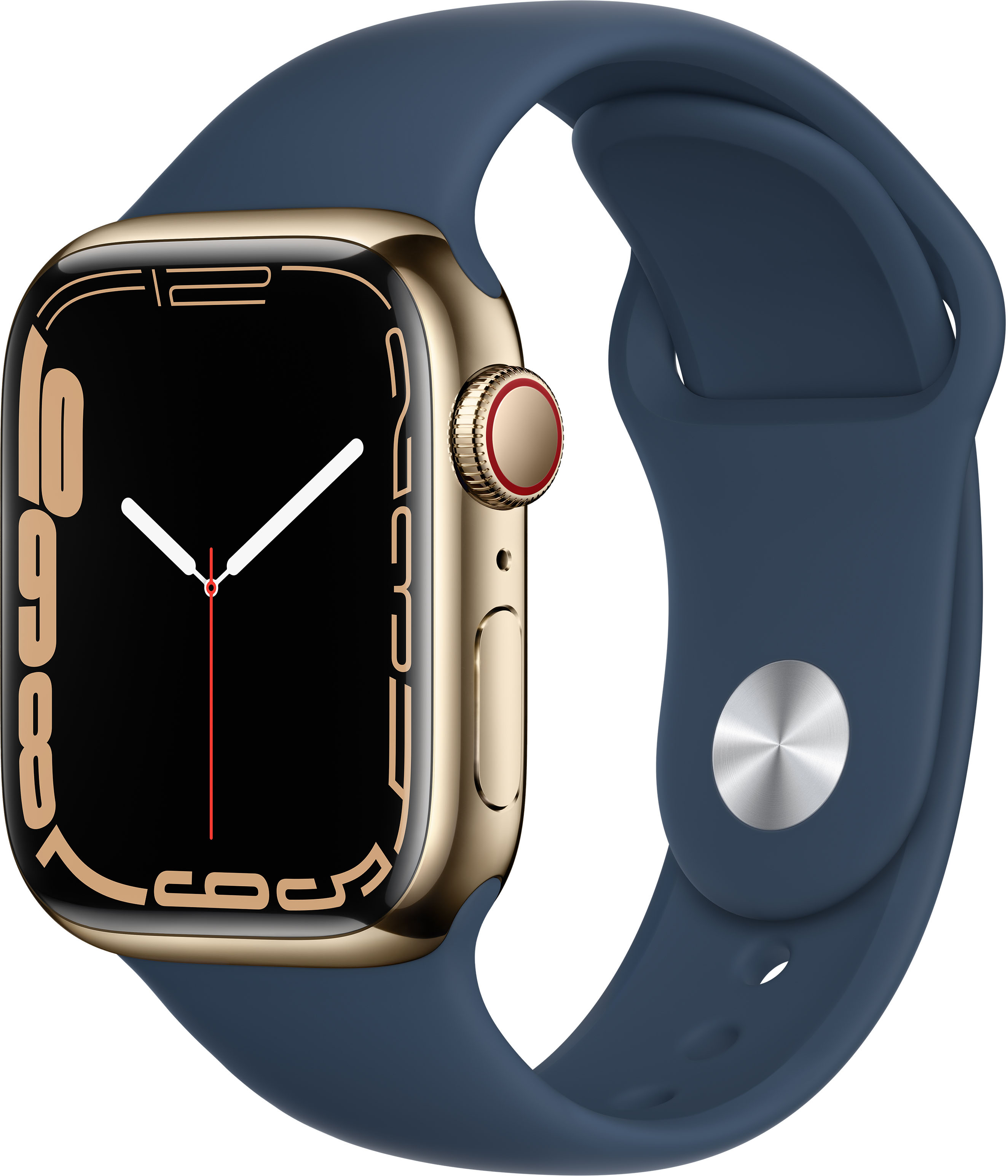 Apple Watch Series 7 (GPS + Cellular) 41mm Gold Stainless Steel 