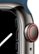 Alt View Zoom 12. Apple Watch Series 7 (GPS + Cellular) 41mm Graphite Stainless Steel Case with Abyss Blue Sport Band - Graphite (AT&T).