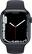 Alt View 11. Apple - Apple Watch Series 7 (GPS + Cellular) 45mm Midnight Aluminum Case with Midnight Sport Band - Midnight.