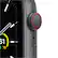 Alt View 11. Apple - Apple Watch SE (GPS + Cellular) 44mm Aluminum Case with Charcoal Sport Loop - Space Gray.