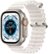 Front Zoom. Apple Watch Ultra (GPS + Cellular) 49mm Titanium Case with White Ocean Band - Titanium (AT&T).
