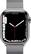 Alt View 11. Apple - Apple Watch Series 7 (GPS + Cellular) 41mm Silver Stainless Steel Case with Silver Milanese Loop - Silver.
