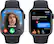 Alt View 15. Apple - Apple Watch Series 9 (GPS + Cellular) 41mm Midnight Aluminum Case with Midnight Sport Band with Blood Oxygen - S/M - Midnight.