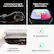 The text on the image is grouped and corrected as follows:
1. Double tap: A magical way to use Apple Watch
2. Bright, Always-On Retina display
3. All-day battery life
4. Advanced health sensors
5. Water resistance 50m
These are the main features of the Apple Watch, which are showcased in the image.