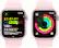 Alt View 17. Apple - Apple Watch Series 9 (GPS + Cellular) 41mm Pink Aluminum Case with Light Pink Sport Band with Blood Oxygen - S/M - Pink.