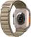 Alt View 12. Apple - Apple Watch Ultra 2 (GPS + Cellular) 49mm Titanium Case with Olive Alpine Loop with Blood Oxygen - Small - Titanium.
