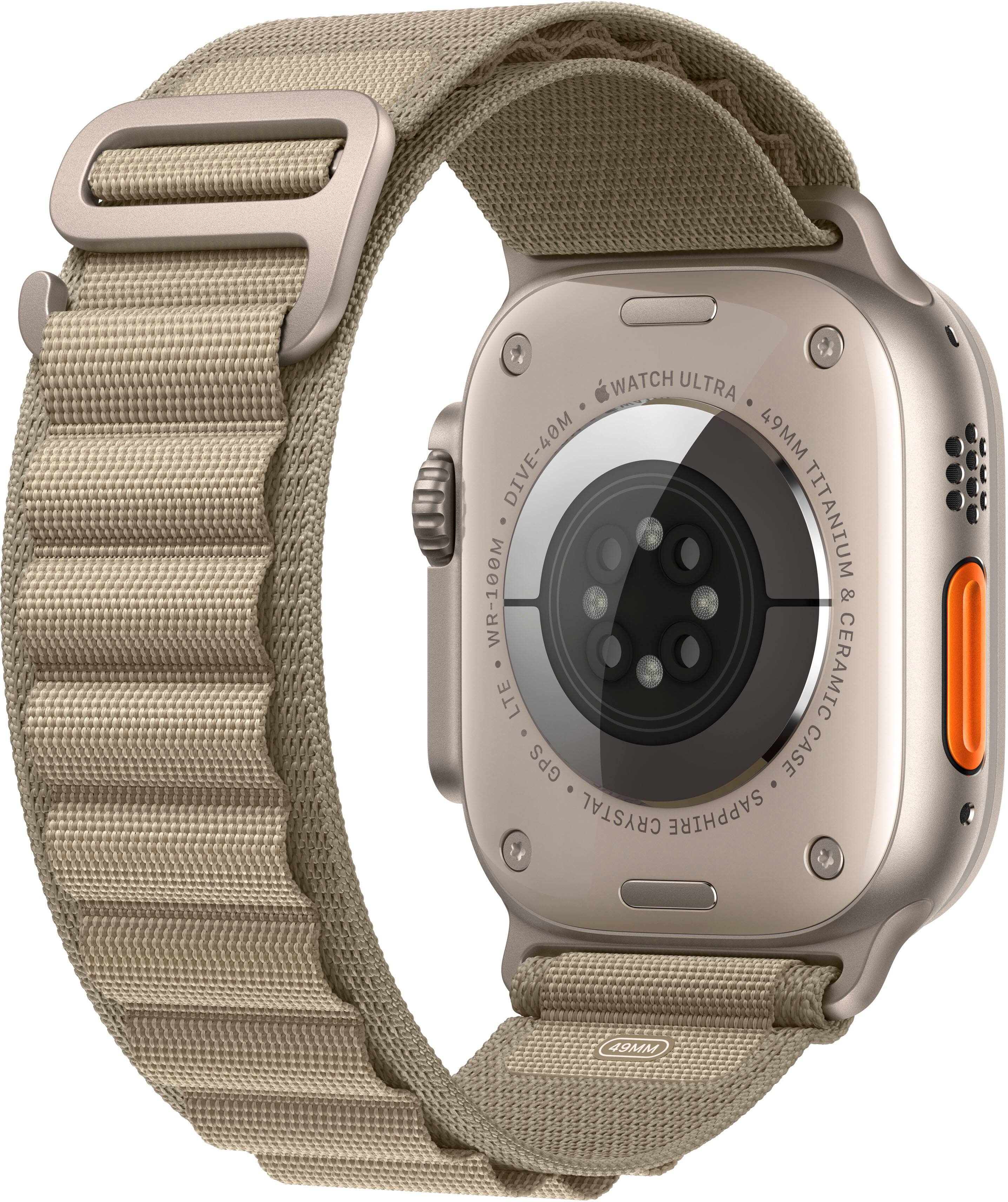 WATCH ULTRA  
49MM  
DIVE-40M  
TITANIUM & CERAMIC  
GPS  
SAPPHIRE CRYSTAL  
LTE  
WR 100M