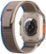 Left Zoom. Apple Watch Ultra (GPS + Cellular) 49mm Titanium Case with Blue/Gray Trail Loop - M/L - Titanium (Verizon).