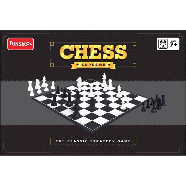 FUNSKOOL, CHESS SUPREME, 2, AGES 7+, THE CLASSIC STRATEGY GAME