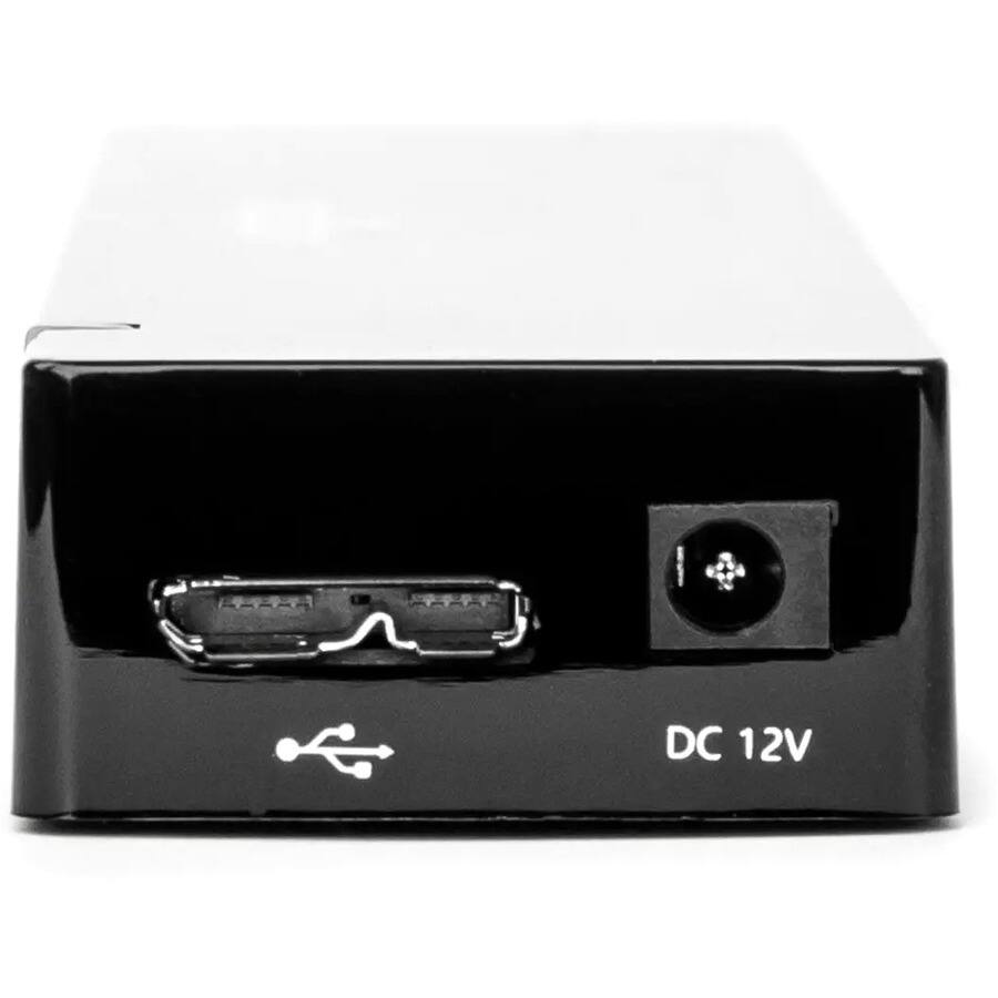 Alt View 5. Rocstor - Rocstor 7-port USB Hub - USB 3.0 - External - 7 USB Port(s) - 7 USB 3.0 Port(s) - Black.