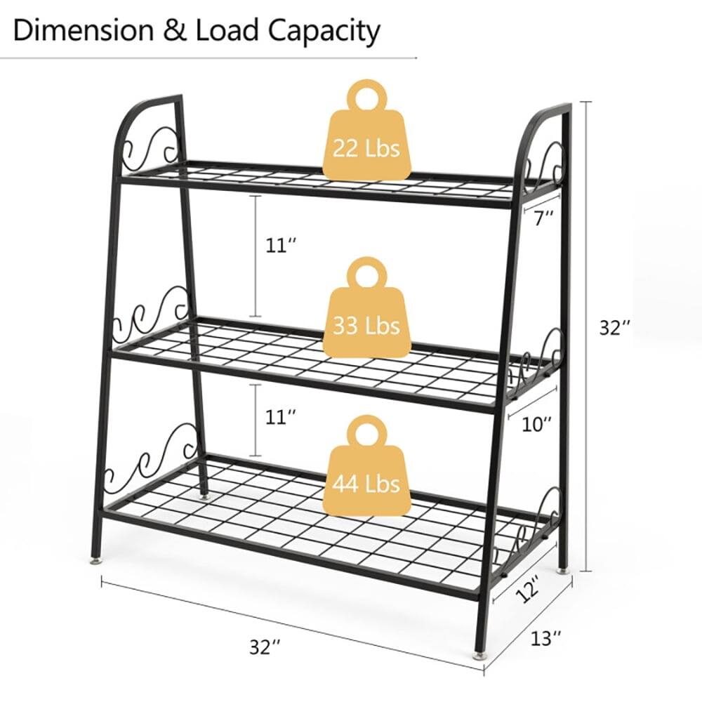 Dimension & Load Capacity

- 22 Lbs: 11" x 7"
- 33 Lbs: 32" x 11"
- 44 Lbs: 12" x 32" x 13"