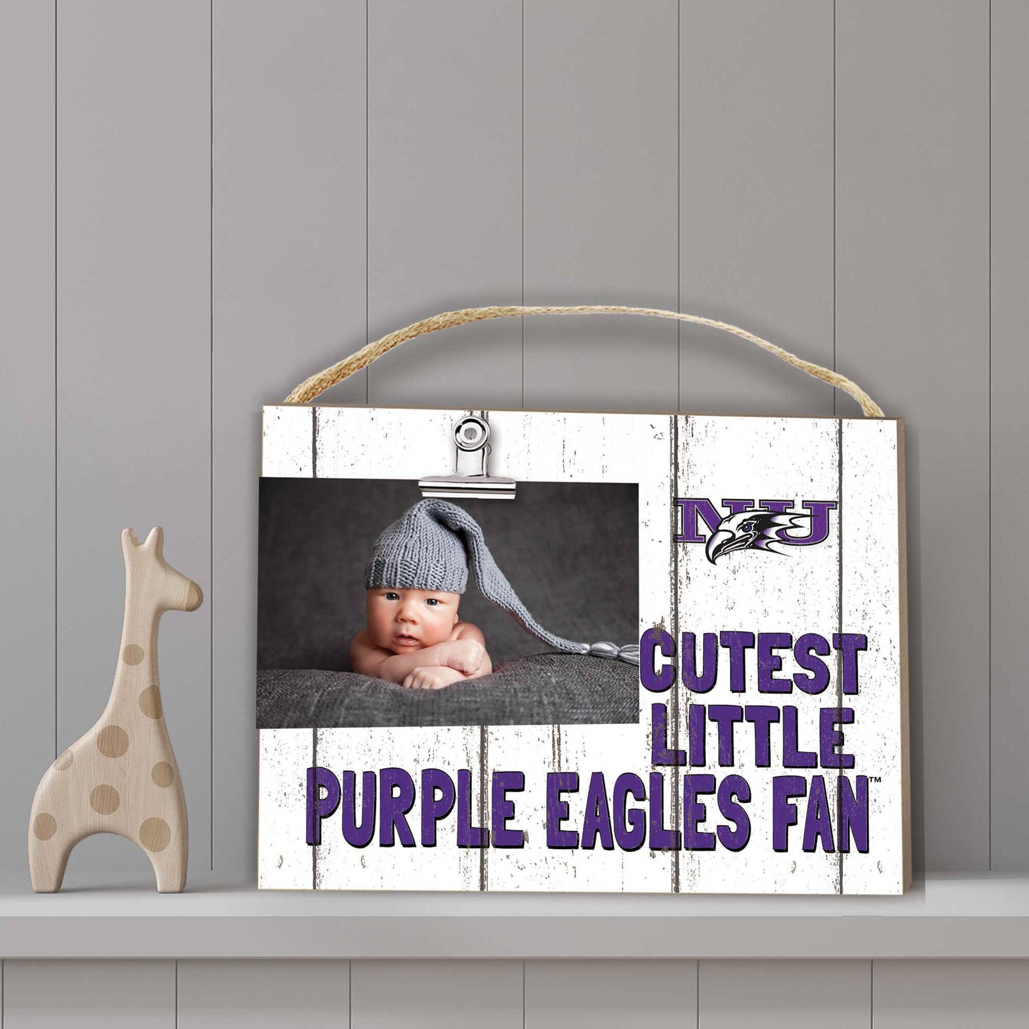 CUTEST LITTLE PURPLE EAGLES FAN