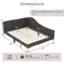 Dimensions: Recommended Mattress Thickness: 6"-8" 32" 540 750 80" 600 57" Full Size 550 Ibs Max Load Capacity 54" X 75"