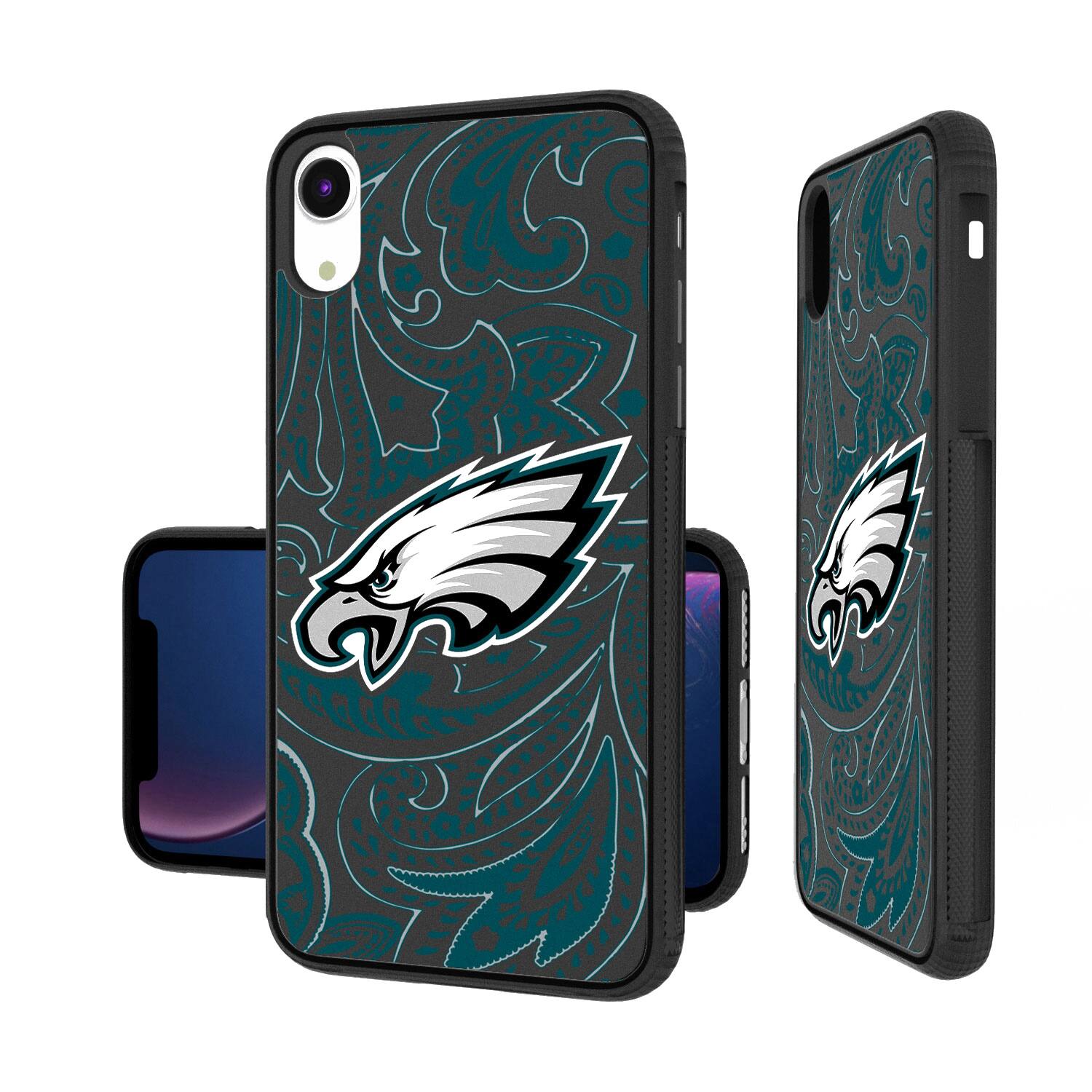 Keyscaper - NFL - Philadelphia Eagles iPhone Paisley Design Bump Case - 15 Pro Max - Multicolor price history on PriceWatchPro