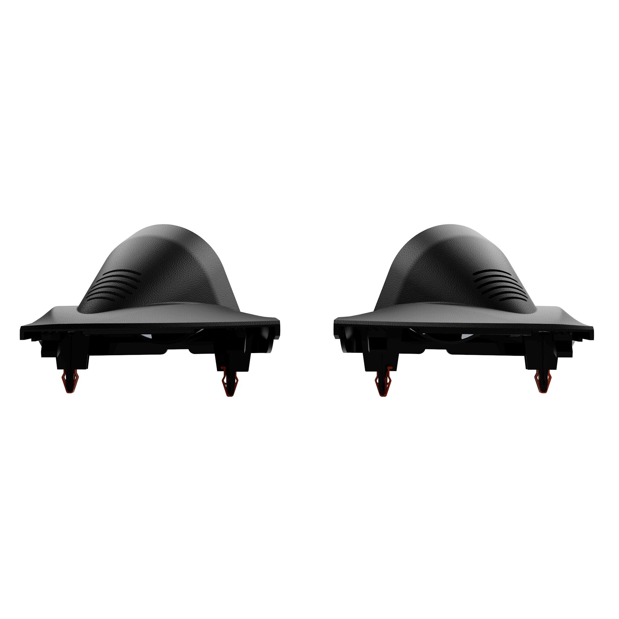 Back. Pioneer - 29mm – Direct-Fit RAV4 (2018+) Tweeter kit, Pioneer exclusive Vertex Drive, HSDOM Hard dome Tweeter, 180 W Max. (Pair) - Black.