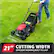 21" CUTTING WIDTH
EFFICIENT MOWING, BUILT TO LAST