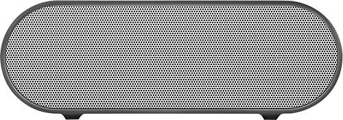 Front. Sony - Portable Bluetooth Speaker - White.