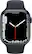 Alt View 11. Apple - Apple Watch Series 7 (GPS + Cellular) 45mm Midnight Aluminum Case with Midnight Sport Band - Midnight.