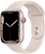 Front Zoom. Apple Watch Series 7 (GPS + Cellular) 45mm Starlight Aluminum Case with Starlight Sport Band - Starlight (Verizon).