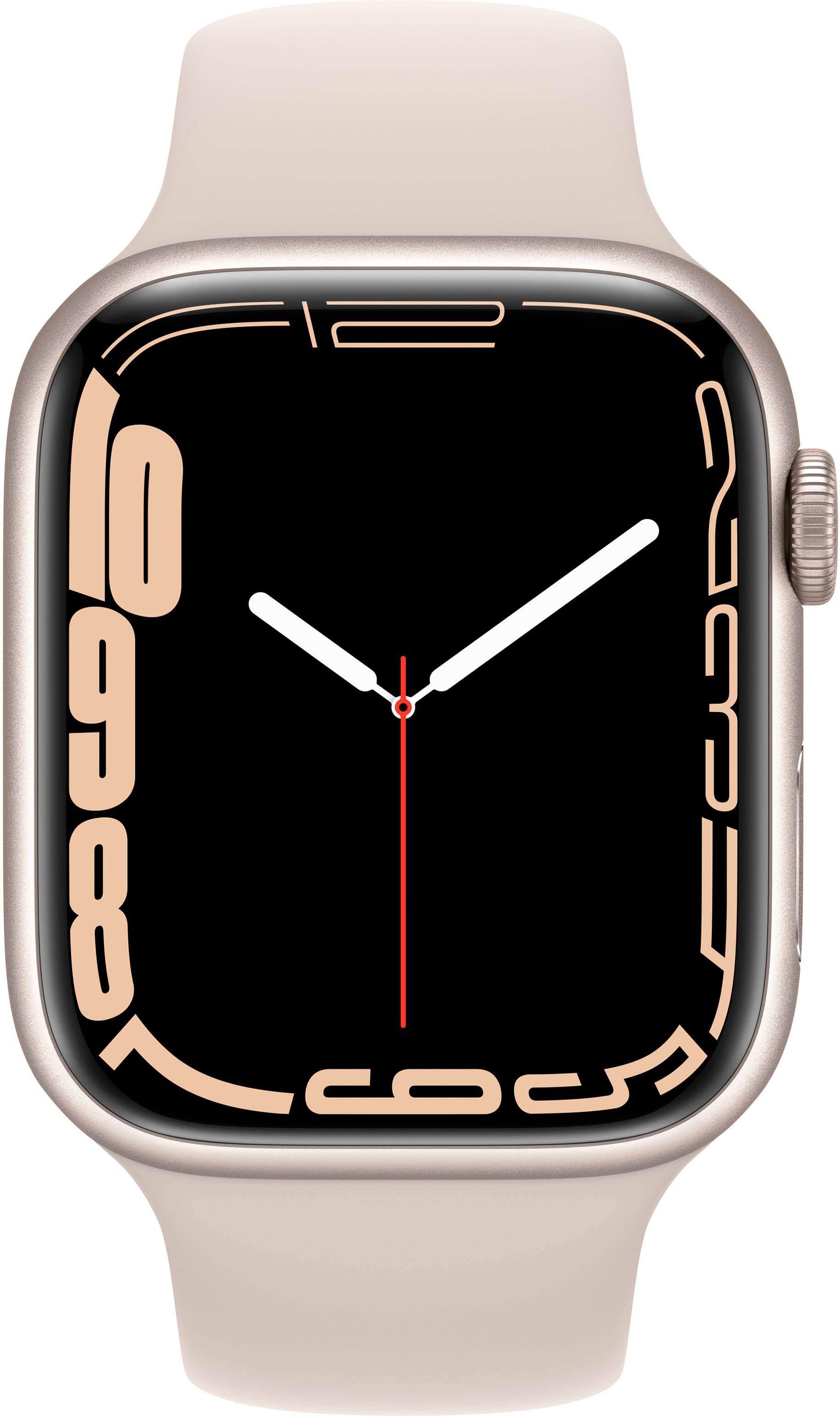 Geek Squad Refurbished Good Apple Watch Series 7 (GPS + Cellular) 45mm ...