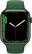 Alt View 11. Apple - Apple Watch Series 7 (GPS + Cellular) 45mm Aluminum Case with Clover Sport Band - Green.