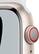 Alt View 12. Apple - Apple Watch Nike Series 7 (GPS + Cellular) 45mm Starlight Aluminum Case with Pure Platinum/Black Nike Sport Band.