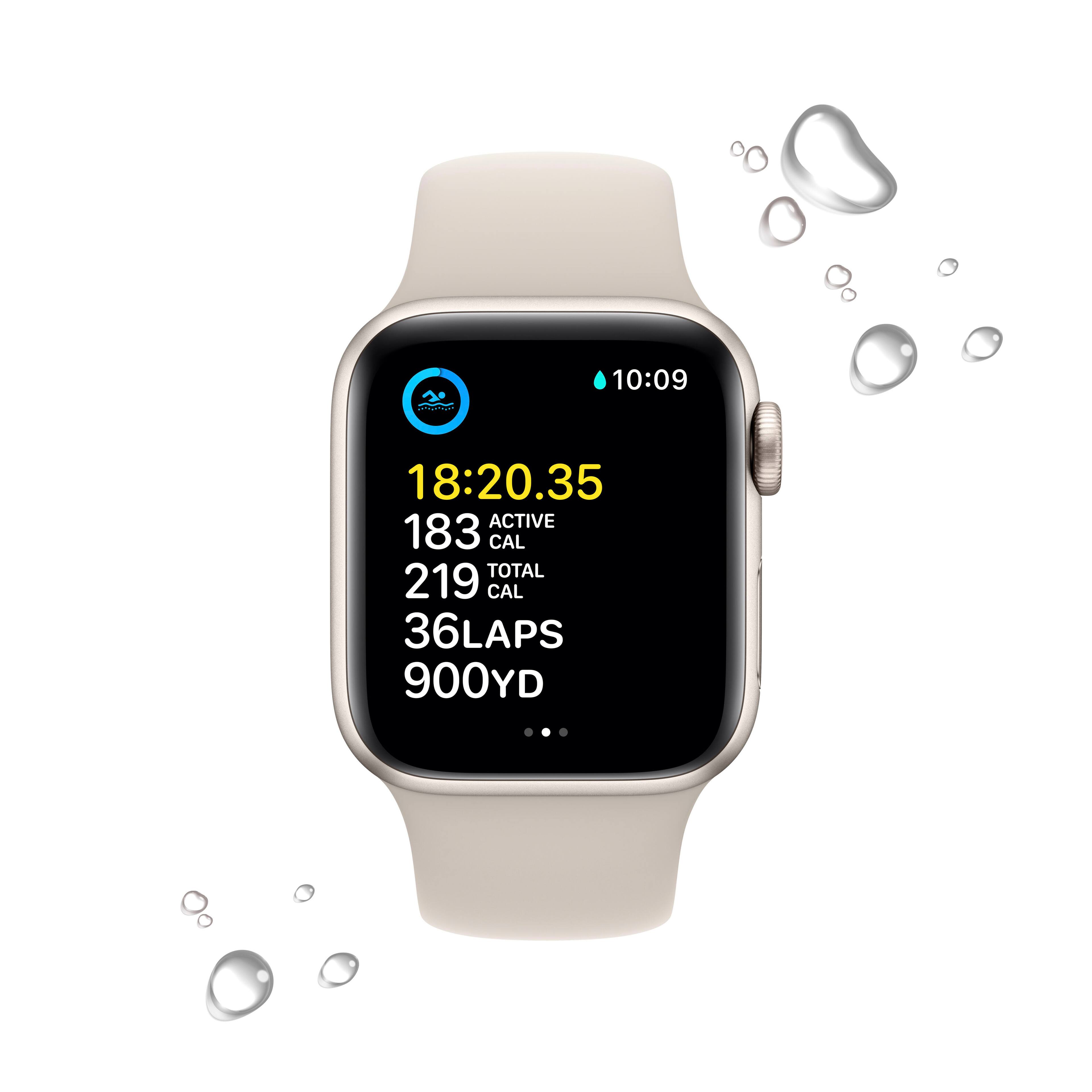 10:09 18:20.35 ACTIVE 183 CAL TOTAL 219 CAL 36 LAPS 900 YD
