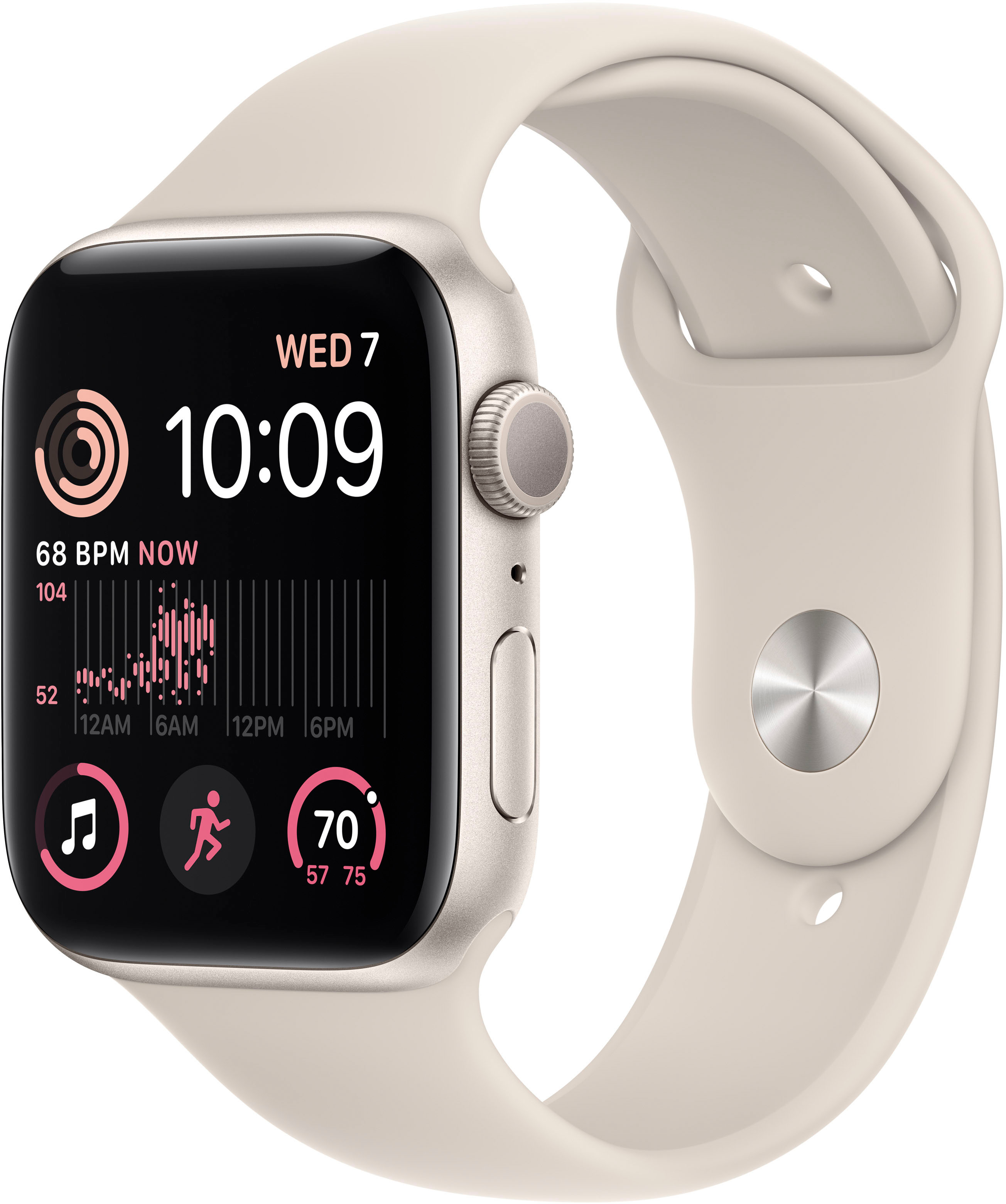 Apple Watch SE 2nd Generation (GPS) 44mm Aluminum - Best Buy