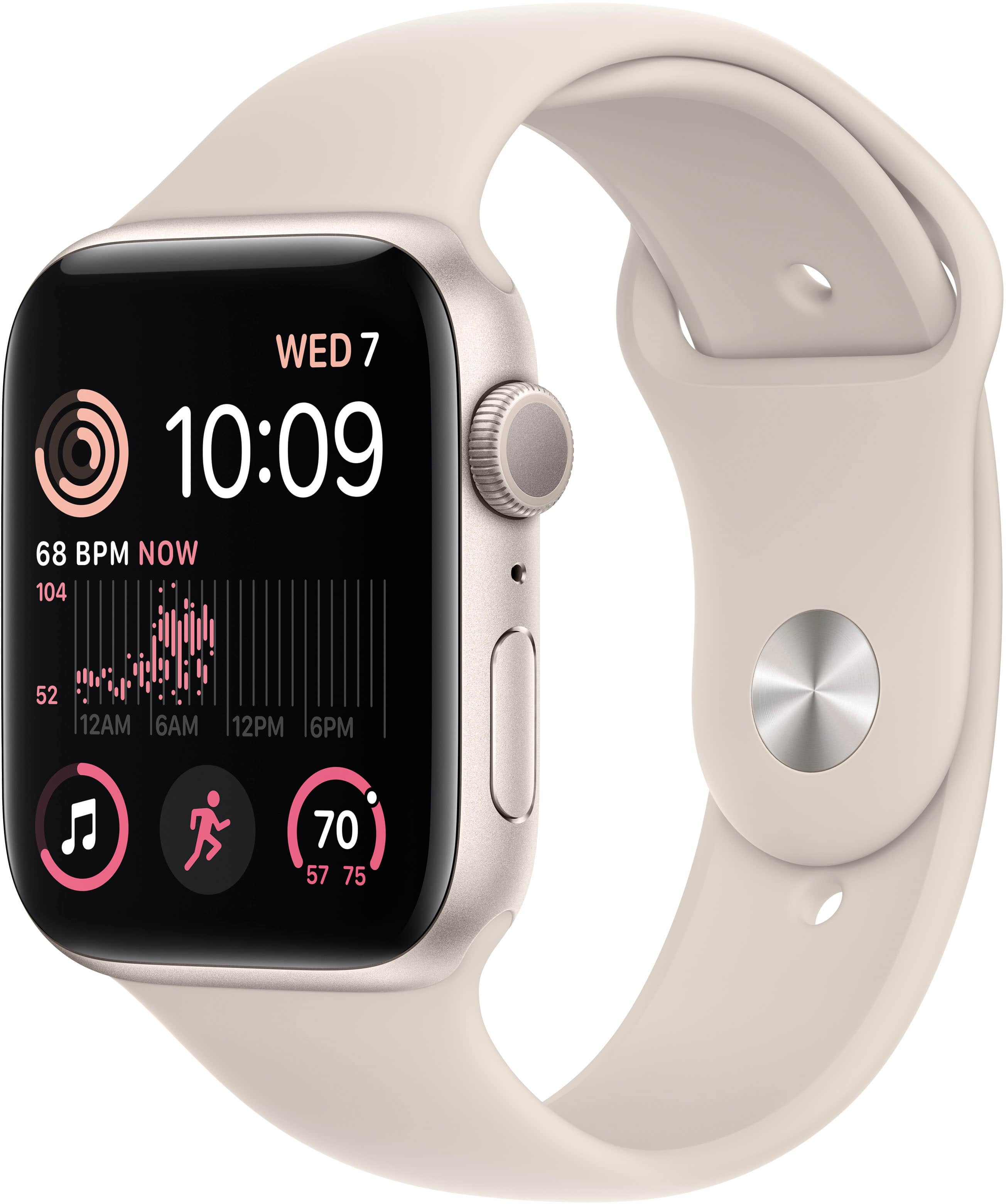 Apple Watch Series 8 (GPS) 41mm Aluminum Case with White Sport