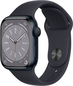 Apple Watch Series 8 (GPS) 41mm Aluminum Case with Midnight Sport Apple Watch Series 8 (GPS) 41mm Aluminum Case with Midnight Sport