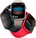 Alt View Zoom 2. Apple Watch Series 8 (GPS) 41mm Aluminum Case with Starlight Sport Band - S/M - Starlight.