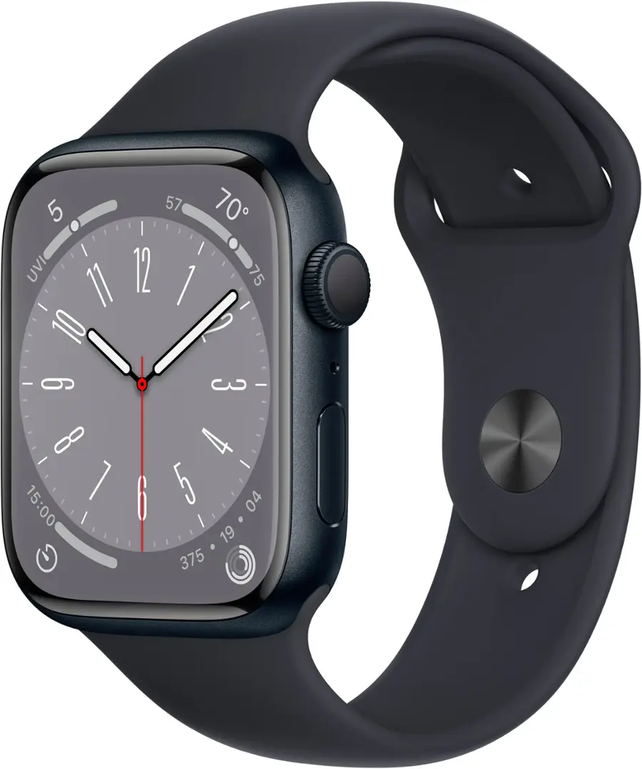 series 8 midnight aluminum