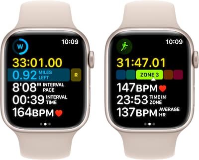 Apple Watch Series 8 (GPS) 45mm Aluminum Case with Starlight Sport Apple Watch Series 8 (GPS) 45mm Aluminum Case with Starlight Sport