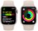 Alt View 17. Apple - Apple Watch Series 9 (GPS) 41mm Starlight Aluminum Case with Starlight Sport Band with Blood Oxygen - S/M - Starlight.