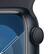 Alt View 12. Apple - Apple Watch Series 9 (GPS) 41mm Midnight Aluminum Case with Midnight Sport Band with Blood Oxygen - S/M - Midnight.