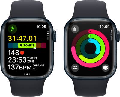 Apple Cert Refurb Watch Series 9 (GPS) 41mm Midnight Aluminum Case Apple Cert Refurb Watch Series 9 (GPS) 41mm Midnight Aluminum Case